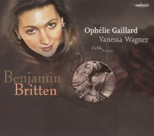 Pochette de Benjamin Britten de Ophélie Gaillard - Vanessa Wagner
