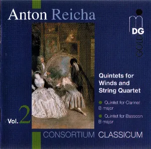Pochette de Quintets for Winds and String Quartet Vol. 2 de Antoine Reicha - Consortium Classicum