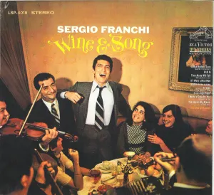 Pochette de Wine & Song de Sergio Franchi