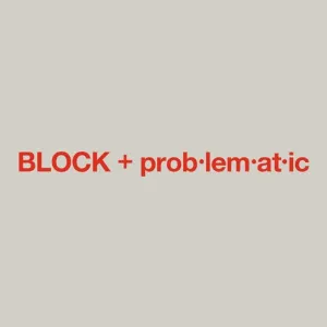 Pochette de BLOCK + prob·lem·at·ic de Sik‐K