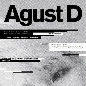 Pochette de Agust D de Agust D