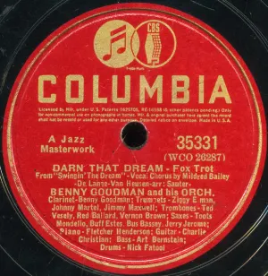 Pochette de Darn That Dream / Peace, Brother! de Benny Goodman and His Orchestra