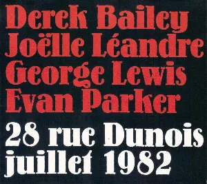 Pochette 28 Rue Dunois Juillet 1982