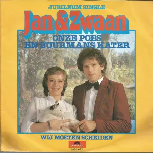 Pochette de Onze poes en buurmans kater / Wij moeten scheiden de Jan & Zwaan