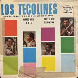 Pochette de Ceroza Rosa / Mala / Sábelo bien / Siempreviva de Los Tecolines - Sergio Flores