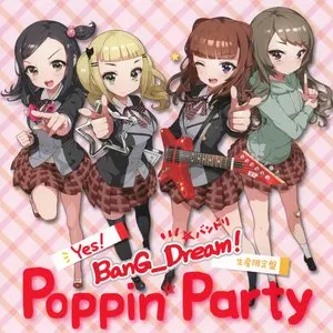 Pochette de Yes! BanG_Dream! de Poppin'Party