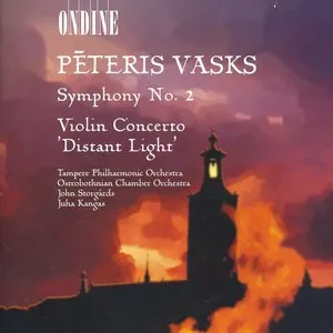 Pochette de Symphony no. 2 / Violin Concerto "Distant Light" de Keski‐Pohjanmaan Kamariorkesteri - Juha Kangas - Tampere Filharmonia - John Storgårds