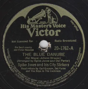 Pochette de The Blue Danube / You Always Hurt the One You Love de Spike Jones and His City Slickers