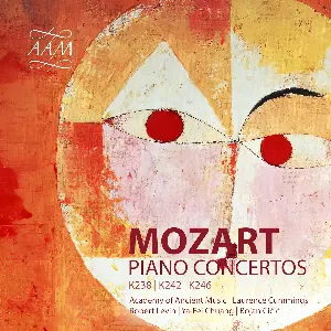 Pochette de Piano Concertos Nos. 6, 7 & 8 de Academy of Ancient Music - Robert Levin - Laurence Cummings - Wolfgang Amadeus Mozart
