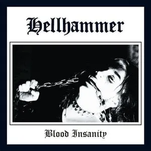 Pochette de Blood Insanity de Hellhammer