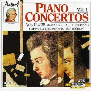 Pochette Piano Concertos, Vol. 1: Nos. 12 & 25