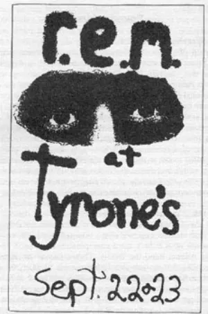 Pochette 1981‐09‐22: Tyrone’s O.C., Athens, GA