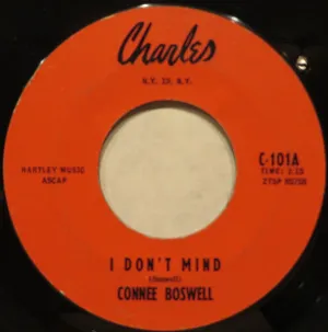 Pochette de I Don't Mind / You Ain't Got Nothin' (Nothin' at All) de Connee Boswell