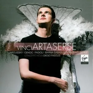 Pochette de Artaserse de Franco Fagioli - Concerto Köln - Max Emanuel Cenčić - Philippe Jaroussky - Diego Fasolis