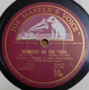 Pochette de Moonlight on the Trail / Stop! It's Wonderful de Tommy Dorsey and His Orchestra