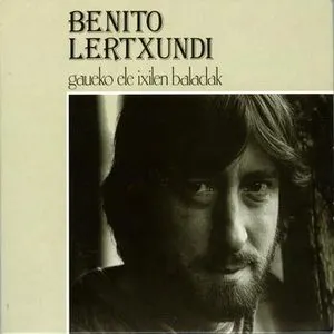 Pochette de Gaueko ele ixilen baladak de Benito Lertxundi