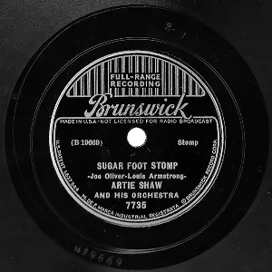 Pochette de Sugar Foot Stomp / Thou Swell de Artie Shaw and His Orchestra