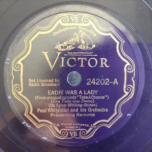 Pochette de Eadie Was a Lady / You're an Old Smoothie de Paul Whiteman and His Orchestra