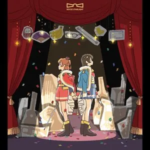 Pochette de 「少女☆歌劇 レヴュースタァライト」オリジナルサウンドトラック de Tatsuya Kato - Yoshiaki Fujisawa