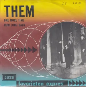 Pochette de One More Time / How Long Baby de Them