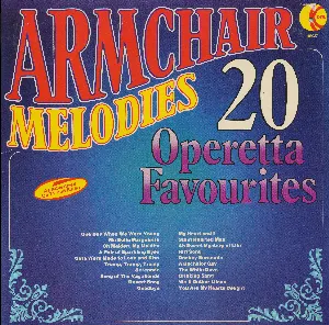 Pochette Armchair Melodies: 20 Operetta Favourites