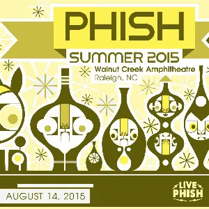 Pochette 2015‐08‐14: Walnut Creek Amphitheatre, Raleigh, NC, USA
