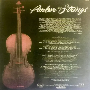 Pochette Parker Plus Strings: The Charlie Parker Quartet Live In Concert