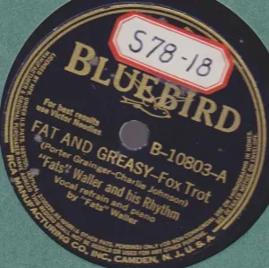 Pochette de Fat and Greasy / At Twilight de Fats Waller and His Rhythm