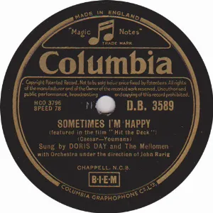 Pochette Sometimes I'm Happy / Just One of Those Things