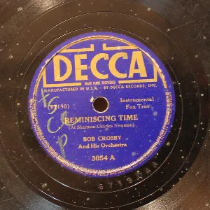 Pochette de Reminiscing Time / Tit Willow de Bob Crosby and His Orchestra