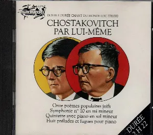 Pochette Chostakovitch par lui-même