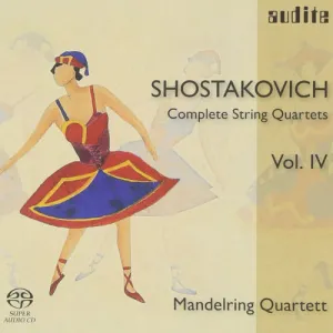 Pochette de Complete String Quartets Vol. IV de Dmitri Shostakovich