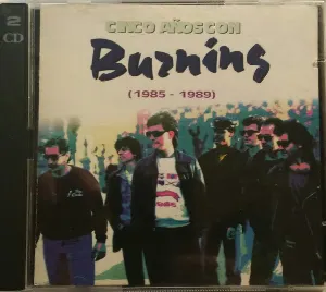 Pochette de Cinco años con Burning: 1985-1989 de Burning