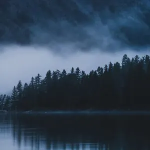 Pochette de Shadows In Blue de Lauge - Warmth