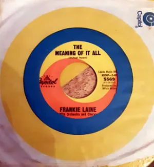 Pochette de The Meaning of It All / Pray and He Will Answer You de Frankie Laine