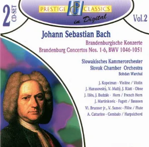 Pochette Brandenburgische Konzerte nos. 1-6, BWV 1046-1051