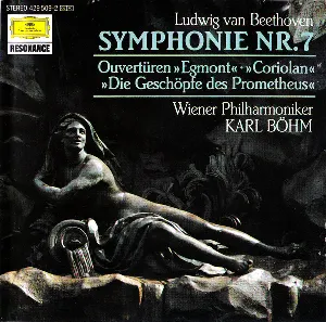 Pochette Symphonie Nr. 7 / Ouvertüren »Egmont«, »Coriolan«, »Die Geschöpfe des Prometheus«