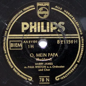 Pochette de O, mein Papa / Serenata de Paul Weston and His Orchestra - Harry James