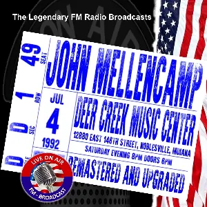 Pochette The Legendary FM Radio Broadcasts: Deer Creek Music Center, Indiana 4th July 1992