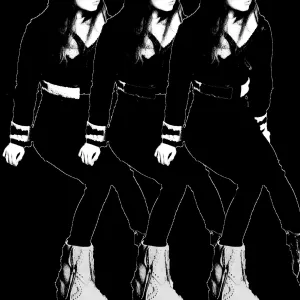 Pochette de Colliding Walls Killing and Fantasy de Snow Strippers