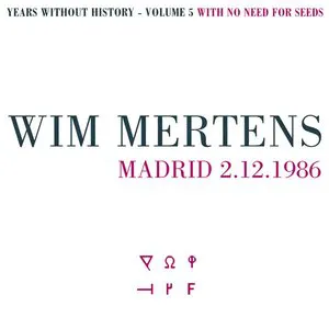 Pochette Years Without History, Volume 5: With No Need for Seeds