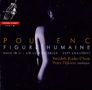 Pochette Figure humaine / Mass in G / Un soir de neige / Sept chansons