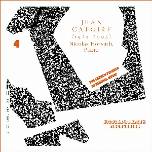 Pochette de The Complete Piano Music, Vol. 4 de Nicolas Horvath