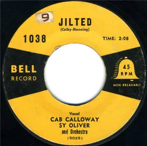 Pochette de Jilted / Such a Night de Sy Oliver and His Orchestra - Cab Calloway