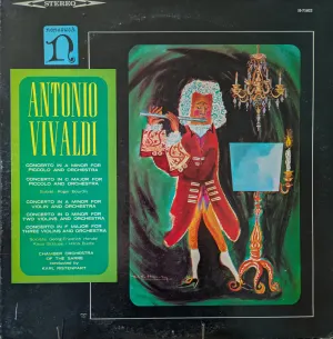 Pochette de Concertos for piccolo / Concertos for violins de Karl Ristenpart - Kammerorchester des Saarländischen Rundfunks - Antonio Vivaldi