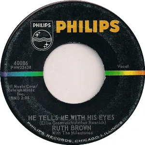 Pochette de He Tells Me With His Eyes / If You Don't Tell Nobody de Ruth Brown
