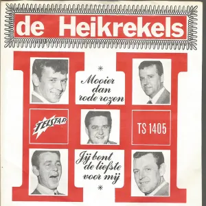 Pochette de Mooier dan rode rozen / Jij bent de liefste voor mij de De Heikrekels