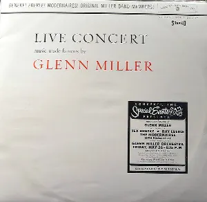Pochette de Live Concert - Music Made Famous by Glenn Miller de Glenn Miller Orchestra