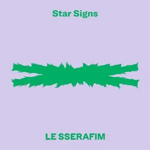 Pochette de Star Signs de LE SSERAFIM