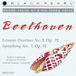 Pochette Leonore Overture no. 3, op. 72 / Symphony no. 7, op. 92